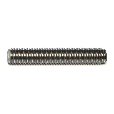 MIDWEST FASTENER Fully Threaded Rod, 1/2"-13, Grade 2, Zinc Plated Finish, 4 PK 76962